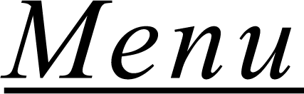 メニュー